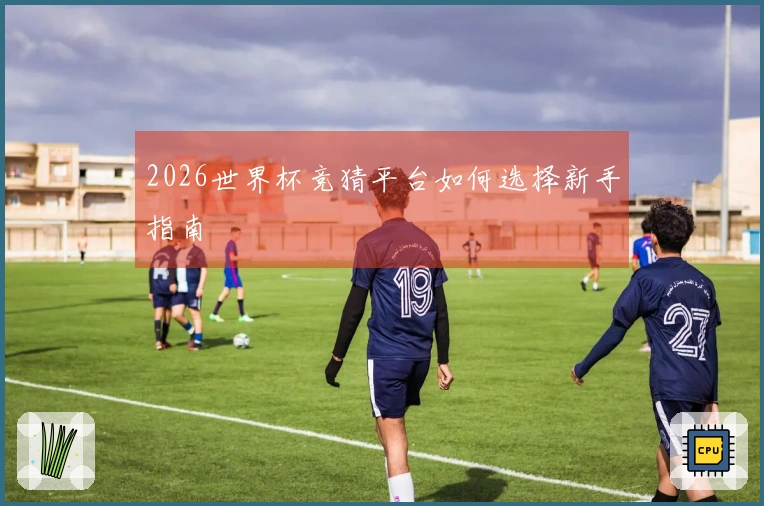2026世界杯竞猜平台如何选择新手指南