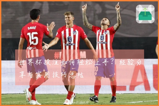 世界杯投注如何轻松上手？经验分享与实用技巧总结